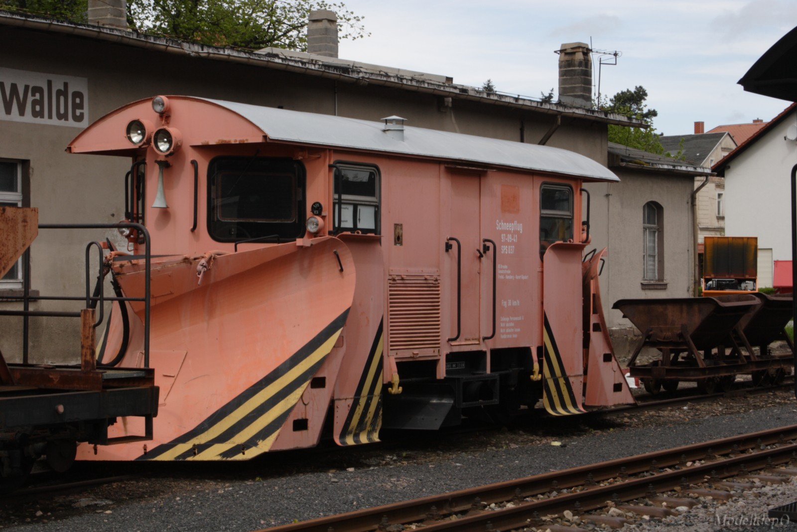 Weisseritztalbahn, Dippoldiswalde, May 2010