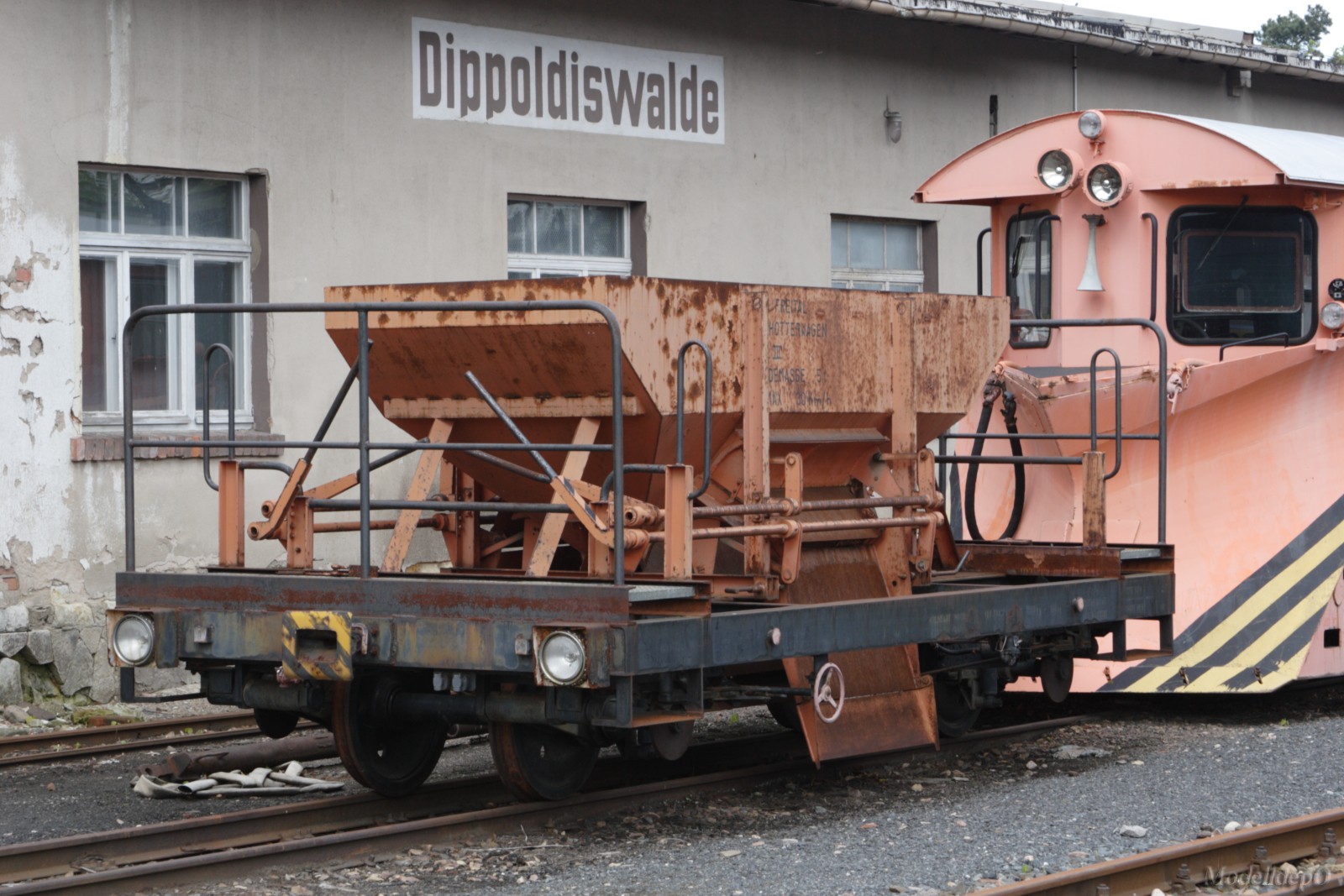 Weisseritztalbahn, Dippoldiswalde, May 2010