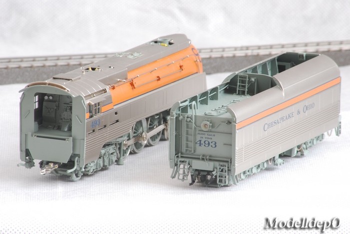 Hudson L-1 Orange C&amp;O railway