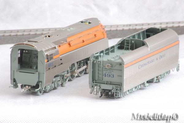 Hudson L-1 Orange C&amp;O railway