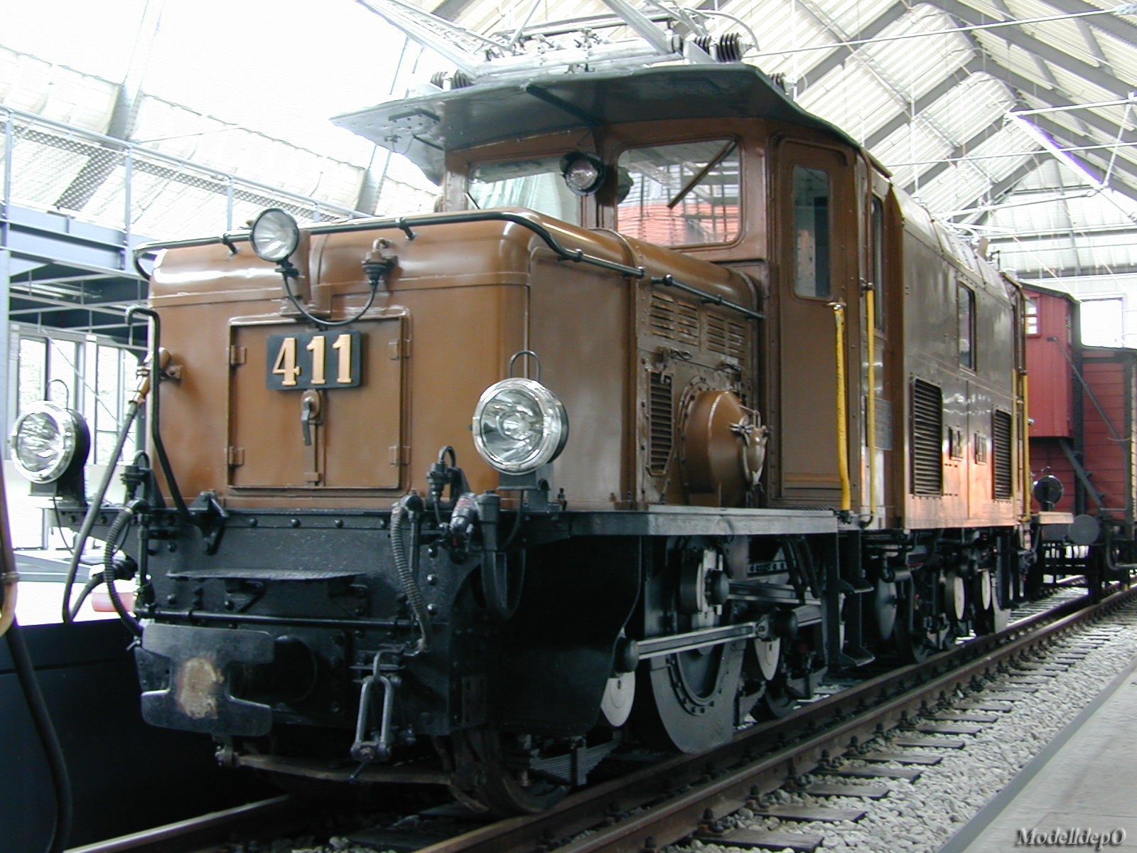 RhB Ge 6/6 I 411 Crocodile