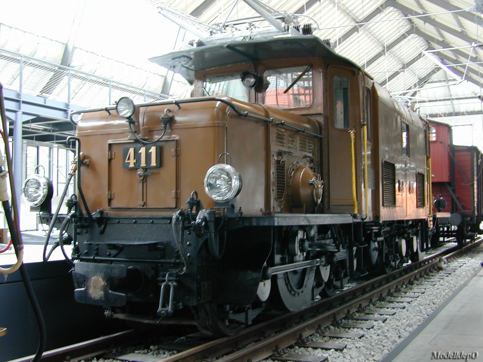 RhB Ge 6/6 I 411 Crocodile